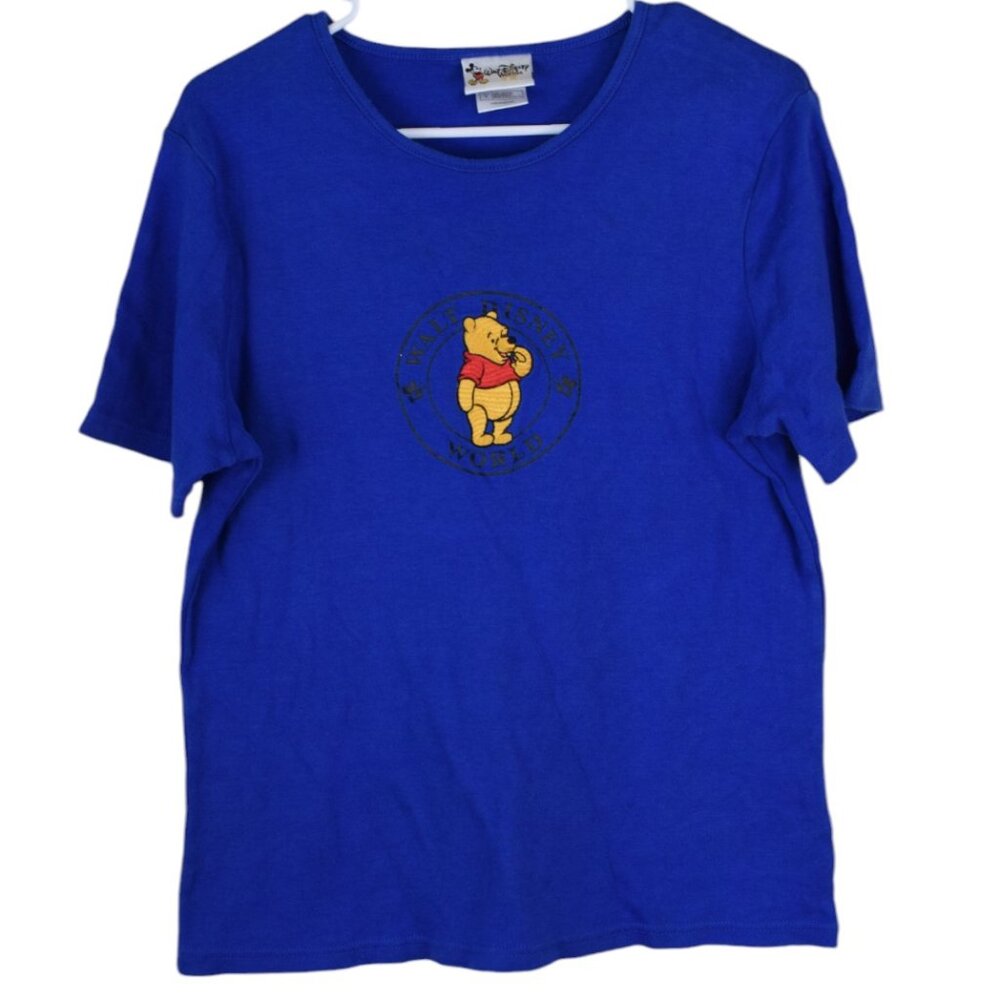 Vintage Winnie the Pooh Walt Disney World Cotton Pooh Bear Casual Comfy T-Shirt